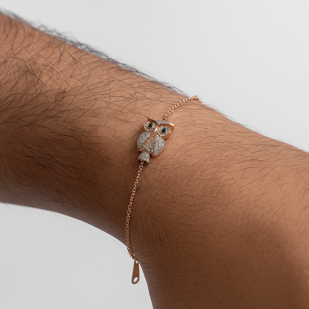 Bracelet Hibou Héroïque