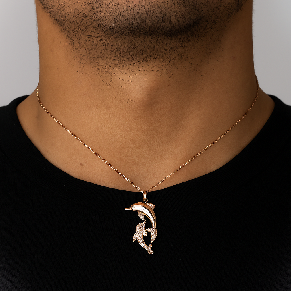 Collier Dauphins Déjantés